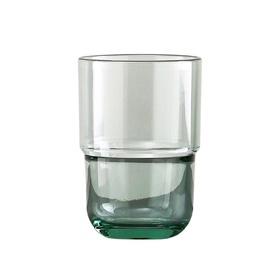 PUCHIKA 透明口杯 高款 浅绿色